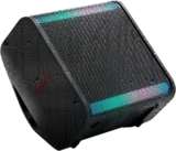 Caixa de Som LG XBOOM Stage 301, 240W, Bluetooth, IPX4, bateria 12h, Bass Boost, luzes LED, entrada óptica e USB