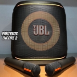 Caixa De Som Partybox Encore 2 Com Microfone Jbl Preto