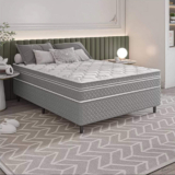 Cama Box (Box + Colchão) Casal Umaflex – de Molas Ensacadas 46cm de Altura Beta