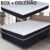 Cama Box Casal Box + Colchão Umaflex – Mola Ensacada 24cm de Altura Zurique 138
