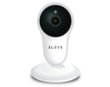 Câmera de Segurança Elsys Wi-Fi, Micro SD de Até 128GB, Full HD, Visão Noturna 10M, Branco/Preto – Elsys – ESC-WY3F
