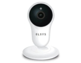 Câmera de Segurança Elsys Wi-Fi, Micro SD de Até 128GB, Full HD, Visão Noturna 10M, Branco/Preto – Elsys – ESC-WY3F