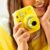 Câmera, Fujifilm, Amarelo Banana, Pacote de 1