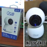 Câmera Inteligente Wi-Fi 360° FULL HD 1080p i2GO Home – Compatível com Alexa