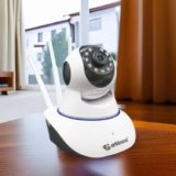 Câmera Segurança 3 Antenas Robo Baba Pet Ip Onvif Wifi Noturna Orbitronic