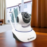 Câmera Segurança 3 Antenas Robo Baba Pet Ip Onvif Wifi Noturna Orbitronic