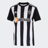 Camisa Atlético Mineiro I 22/23 s/n° Torcedor Adidas Masculina – Preto+Branco