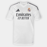 Camisa Real Madrid Home 24/25 s/n Torcedor Adidas Masculina