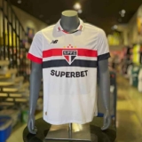 Camisa São Paulo I 24/25 s/n° Torcedor New Balance Masculina (Somente Tam. M)