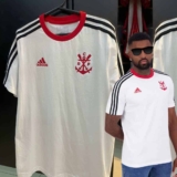 Camiseta do Flamengo adidas Masculina DNA Tee