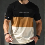 Camiseta Masculina Los Angeles Plus Size Camisa Streetwear