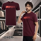 Camiseta Masculina Oxer Manga Curta Estampada
