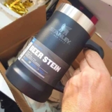 Caneca Térmica De Cerveja Stanley Preto 709ml Original