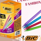 Caneta Esferográfica BIC Cristal Fashion, 1.2mm, 4 Cores