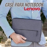 Capa case para Notebook até 15.6″ Lenovo Urban Sleeve, Cinza