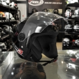 CAPACETE ABERTO PRO TORK NEW LIBERTY 3 SOLID PRETO FOSCO TAM. 56