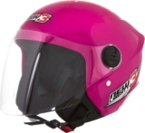 CAPACETE ABERTO PRO TORK NEW LIBERTY 3 SOLID ROSA TAM. 60
