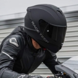 Capacete Race Tech Hit Monocolor Preto Fosco