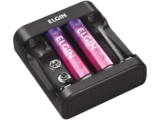 Carregador de Pilhas Elgin AA e AAA – com 2 Pilhas AA