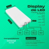 Carregador Portátil Power Bank 10.000mah Universal Externa