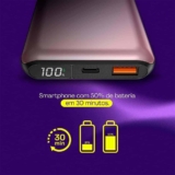 Carregador Portátil Power Bank Geonav, 10.000 MAh, Rosa Dourado – PB10K20WRG