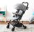 Carrinho De Bebê Dobrável Para Viagem Carry On Cinza – First Steps