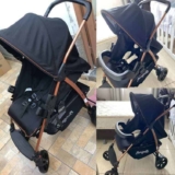 Carrinho De Bebê Ecco Até 15 Kg Preto Burigotto