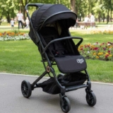Carrinho De Bebê Passeio Vira Berço Compact Styll Baby Preto