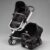Carrinho de Bebê Travel System Mobi Black & White com Bebê Conforto – Safety 1st