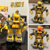 Carrinho Robô 5 Em 1 Monta Desmonta Construbots – Mega Compras