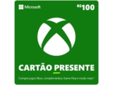 Cartão Presente Digital Xbox R$ 100,00