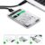 Case para Hd transparente Usb 3.0 original transmissão 6gbps Sata 2.5″ Hhd ou Ssd – Ecase-300