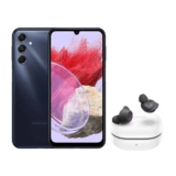 Celular M34 5G (128GB) – Azul Marinho + Galaxy Buds FE – Grafite – Samsung