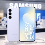 Celular Samsung Galaxy S25 FE 5G, 128GB, 8GB, Câmera Tripla – Azul