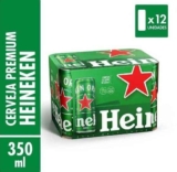 Cerveja Heineken Lata 350ml 12 Unidades – Lager Puro Malte