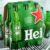 Cerveja Heineken Premium Puro Malte Lager – Pilsen 6 Garrafas Long Neck 330ml