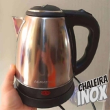 Chaleira Elétrica Portátil 1.8 Litros Aço Inox 110v ParaCaféChá Linha Premium – BAK/SKYLINK/NZA