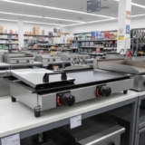 Chapeira De Lanche Hambúrguer Bife 60×30 À Gás Com Prensa