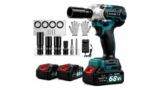 Chave Impacto Kinetx 880nm Brushless 21v+2 Bat Kit Completo