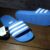 Chinelo Adilette Aqua Azul adidas