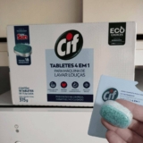 Cif Tabletes 4 Em 1 Para Máquina De Lavar Louças 315G