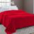 Cobertor Casal Camesa em Microfibra – Vermelho