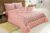 Cobre Leito Casal Queen Desejos 07 Peças Bordado – Salmão – Bordados Finos