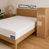 Colchão Casal Luuna Essential 1 Espuma Ergo D28 Ortopédico Firme