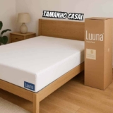 Colchão Casal Luuna Essential 1 Espuma Ergo D28 Ortopédico Firme