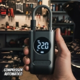 Compressor Calibrador De Pneus Calibrador B&G Portátil Mini Digital Carro Bike Sem Fio Cor Preto