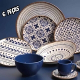 Conjunto Com 6 Pratos De Sobremesa Coup Asteca Porto Brasil