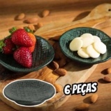 Conjunto com 6 Ramequim Médio Juta Greenery Ø11×2,2cm 57ml – Porto Brasil