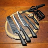 Conjunto De Facas Chef Profissional 8 Peças Churrasco Inox