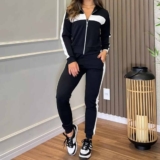 Conjunto Moletom Feminino De Frio Moletinho Crepe Inverno